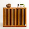 Wooden Dog Crate Furniture: A Cage That Looks Like It Belongs